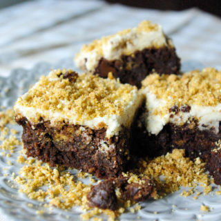 Box Brownies with Brown Butter Frosting | The Batter Thickens