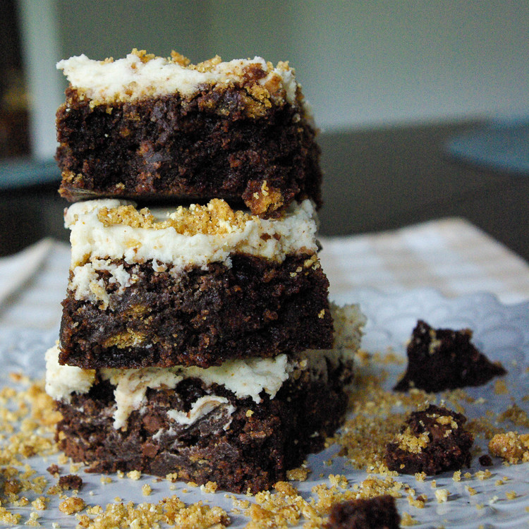 Box Brownies with Brown Butter Frosting | The Batter Thickens
