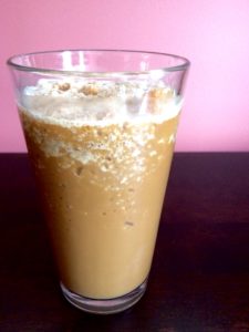 Frozen Malted Coconut Mocha | www.thebatterthickens.com