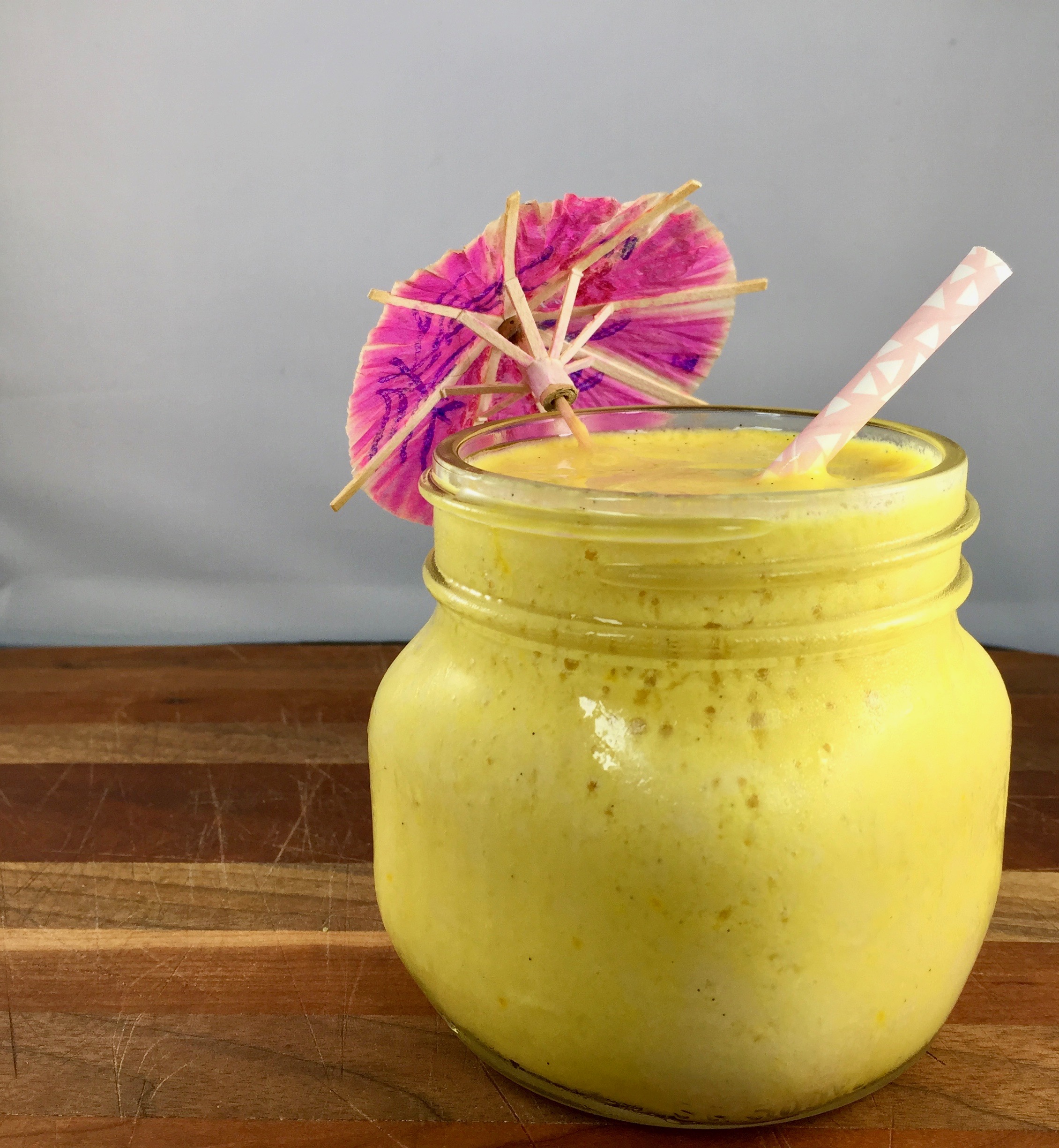 Mango Pina Coladas - The Batter Thickens