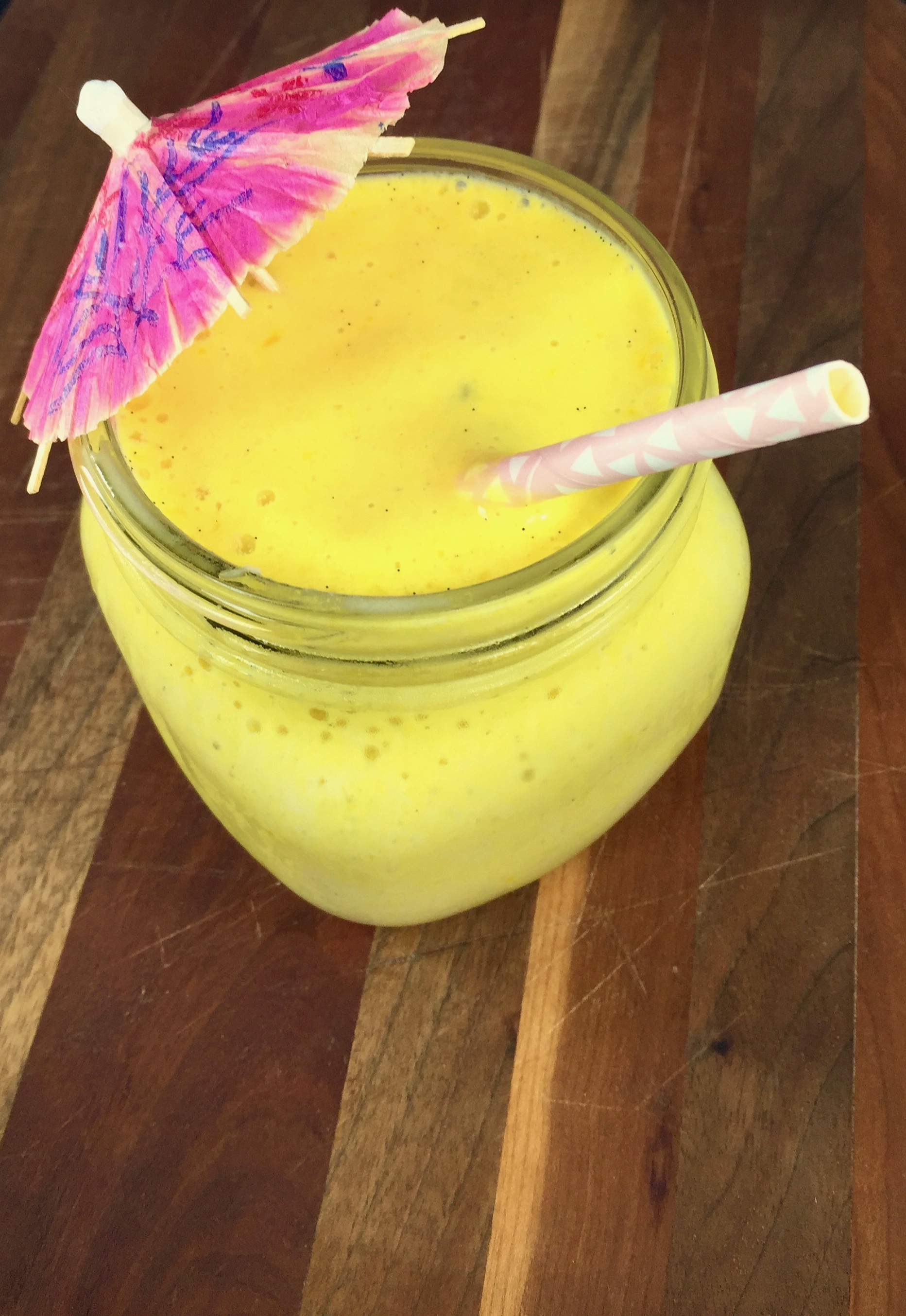 Mango Pina Coladas - The Batter Thickens