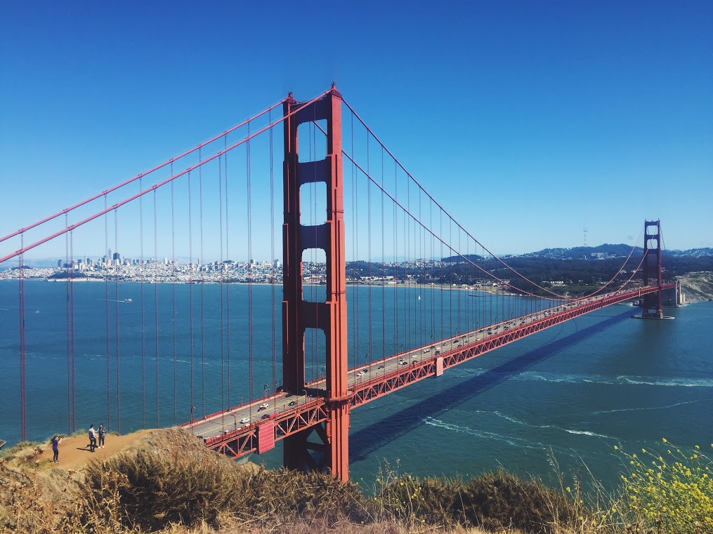 Golden Gate Bridge | Best Ice Cream in California | www.thebatterthickens.com