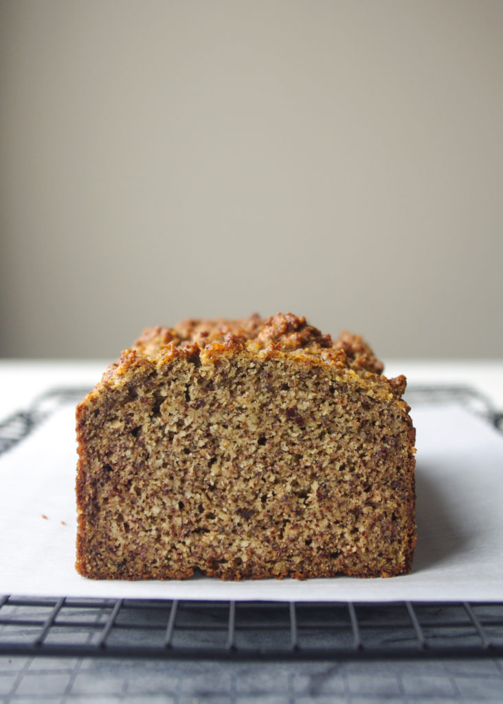 Paleo Bread - inspired by the Erewhon paleo bread, made with almond meal and coconut flour - a nutty, moist, and satisfying snack or breakfast #paleo #glutenfree #bread #dairyfree | www.thebatterthickens.com