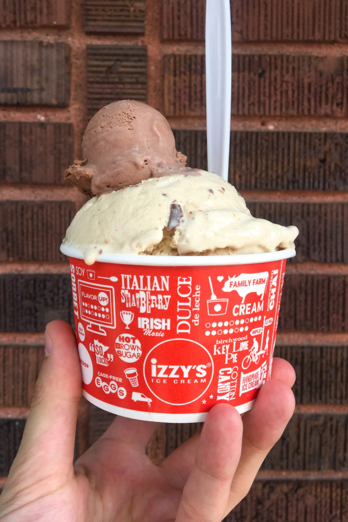 Best Twin Cities Ice Cream Shops - Izzy's Ice Cream cup