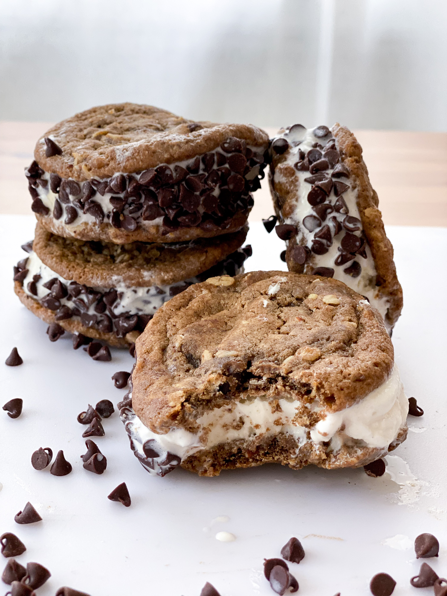 Cappuccino Ice Cream Sandwiches