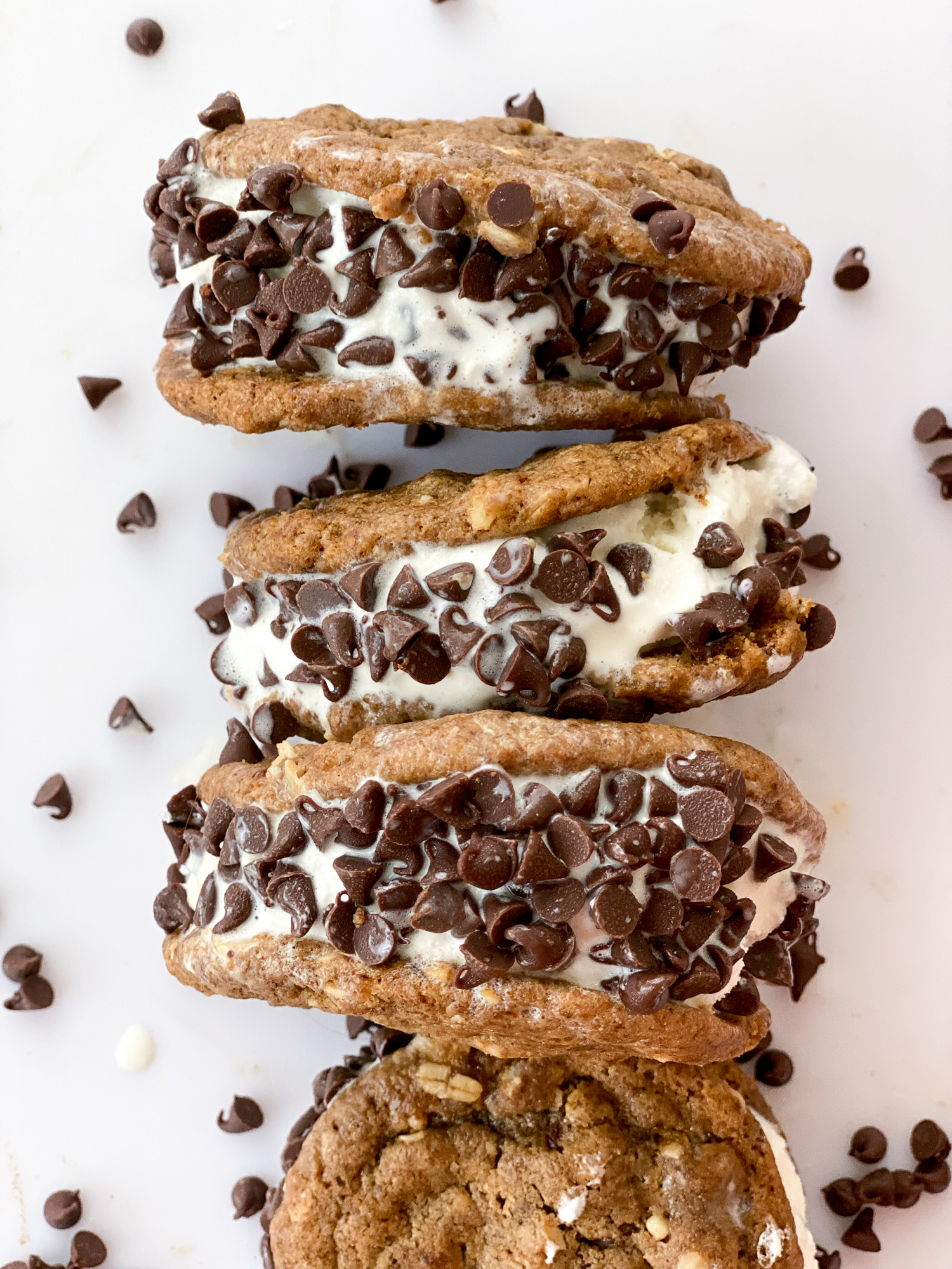 Cappuccino Ice Cream Sandwiches