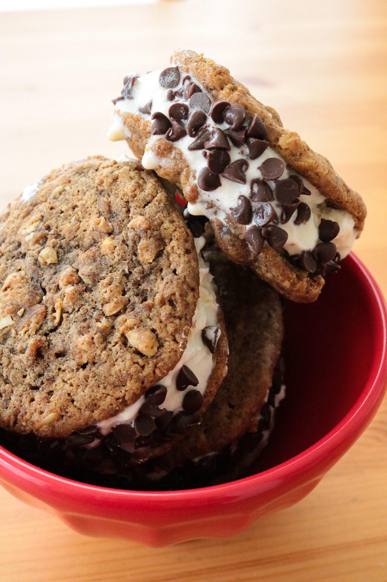 Cappuccino Ice Cream Sandwiches