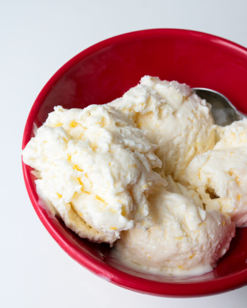 No Churn Lemon Ice Cream