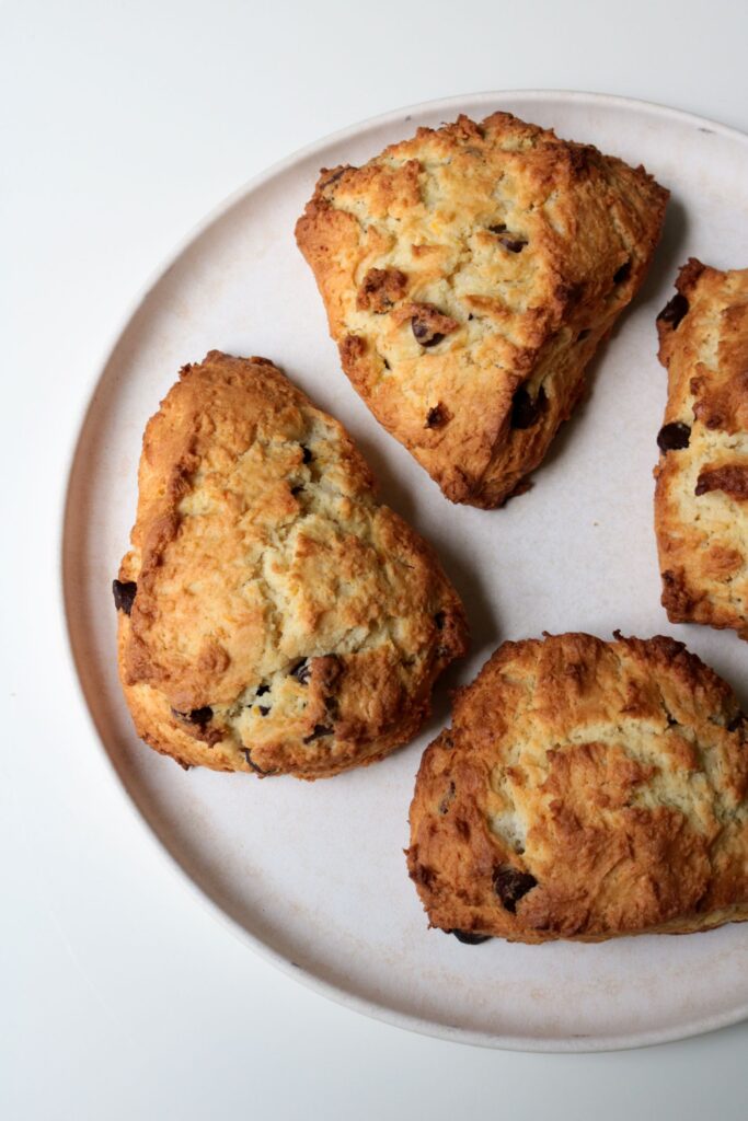 Orange Chocolate Scones