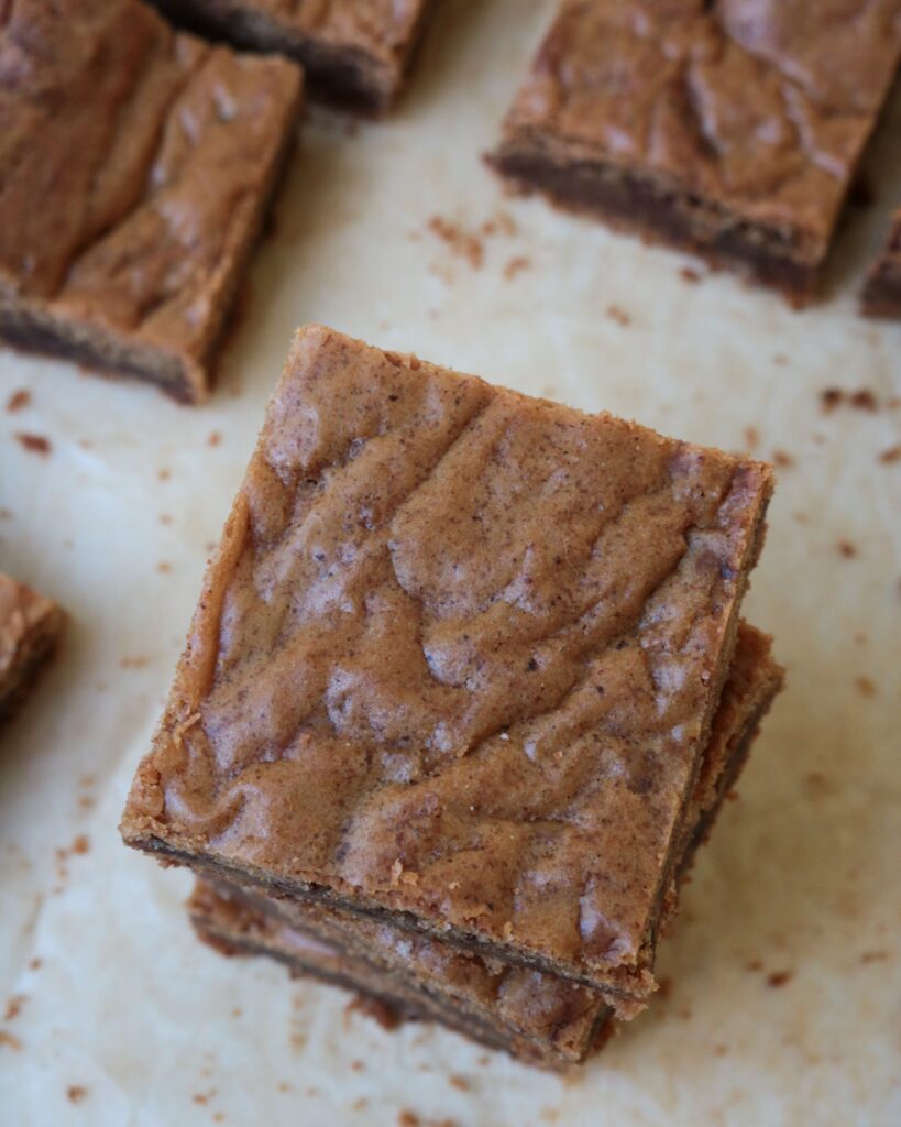 Coffee Toffee Blondies