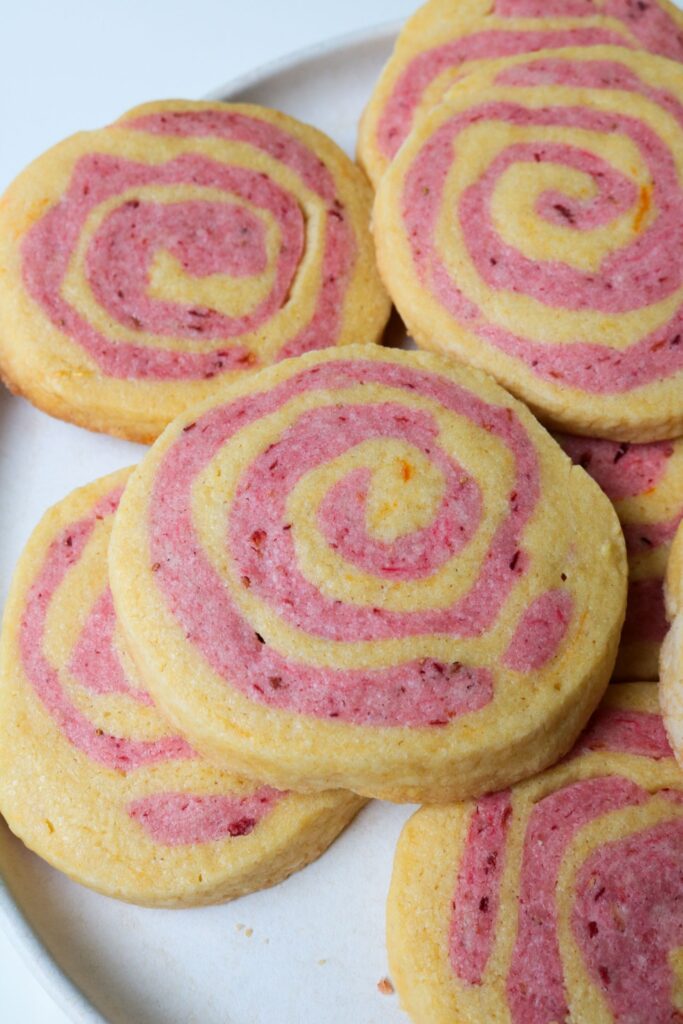 Strawberry Lemon Pinwheels