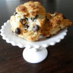 Coconut Chocolate Chip Scones - coconut oil replaces butter to give these scones a subtly sweet coconut flavor #coconut #coconutoil #scones #breakfast | www.thebatterthickens.com