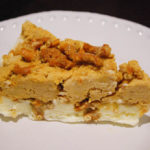 Pumpkin Pie Ice Cream Cake with Jeni's Ice Cream and Milk Bar Graham Cracker Crumb - www.thebatterthickens.com