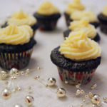 Gingerbread Cupcakes with Eggnog Frosting