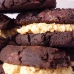 Mole chocolate cookie sandwiches