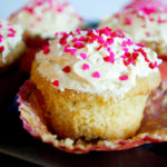 Brown Butter Cupcakes with White Chocolate Frosting - www.thebatterthickens.com