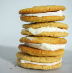 Coconut Cashew Cookie Sandwiches