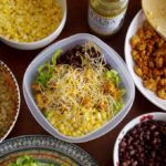 Tempeh Cauliflower Rice Burrito Bowls | these plant-based vegetarian burrito bowls are easy to make, full of flavor, and gluten-free! they're a great healthy lunch to bring to work or school | www.thebatterthickens.com