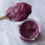 Berry Chia Jelly - No added sugar and just 2 ingredients to make healthy homemade jelly #noaddedsugar #nosugaradded #chiaseeds #chiajam | www.thebatterthickens.com