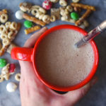 Healthy Hot Chocolate Recipe - indulge your hot cocoa cravings while giving your body the gift of nourishing fats, vitamins, and antioxidants! #ketofriendly #noaddedsugar #hotchocolate | www.thebatterthickens.com