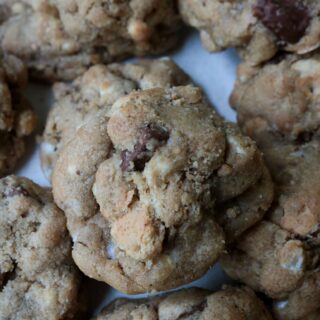 Brown Butter Smores Cookies