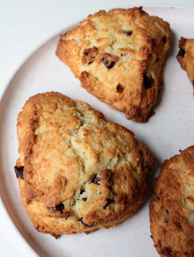 Orange Chocolate Scones
